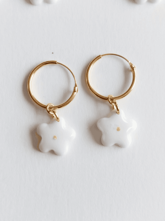 Boucles d&#039;oreilles  &quot;Intemporelle&quot; 